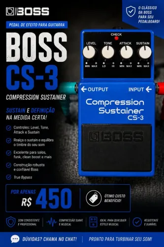 Pedal Boss CS-3