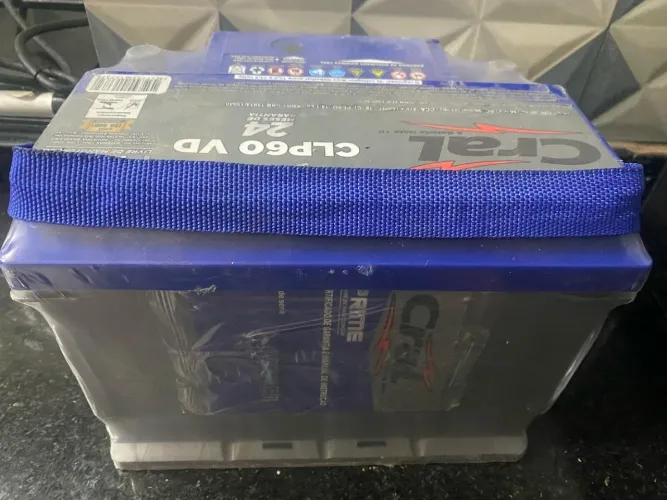 Bateria Cral 60amperes NOVA!