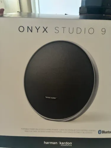 Caixa de Som Bluetooth Harman Kardon Onyx Studio 9 - Som Premium | Nova na Caixa