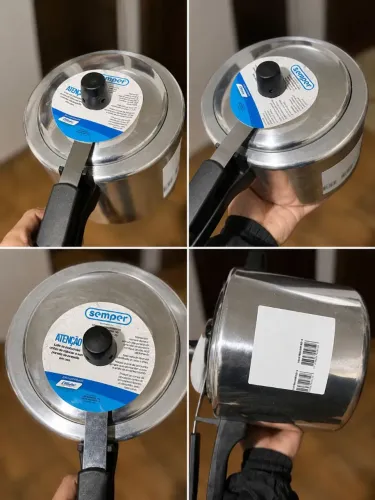 Panela de pressão 4,5l Nova