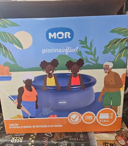 Piscina inflável 1400 L