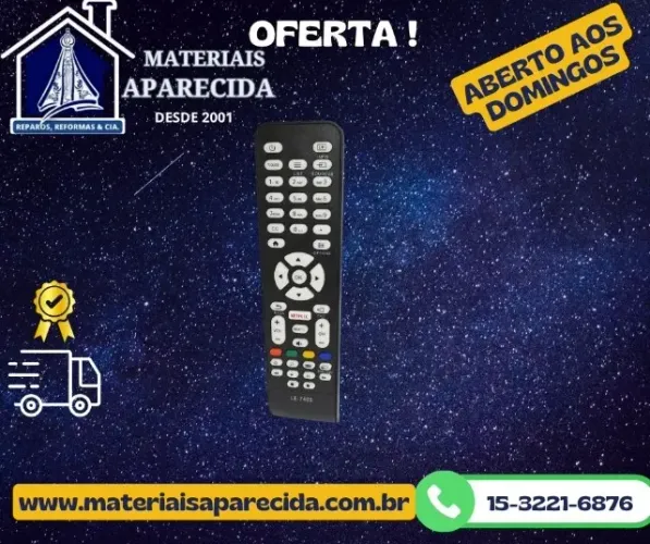 Controle Remoto para Tv AOC Smart LE- *