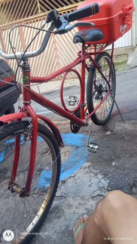 Bicicleta barra forte 