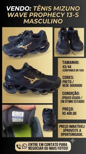 Tênis Mizuno Wave Prophecy 13-S