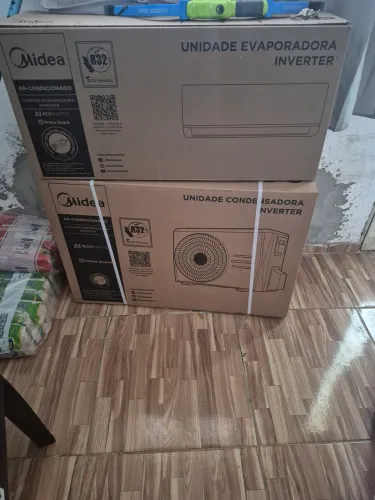Ar condicionado na caixa 9.000 BTUs