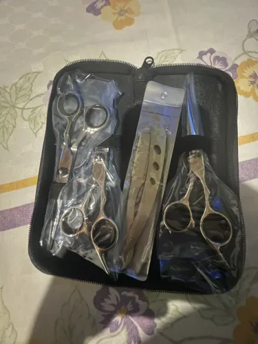 Kit tesouras de barbearia 