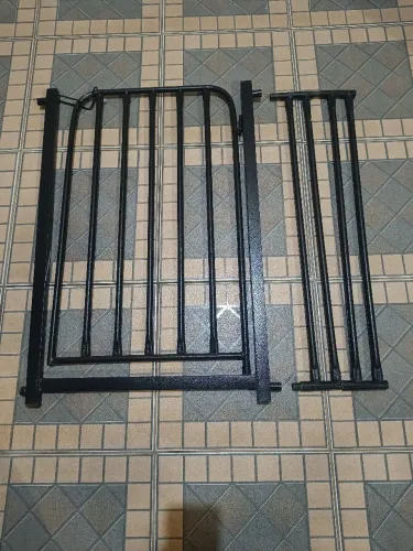 Portão pet preto