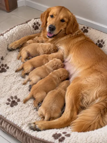 DOAÇÃO DE FILHOTES - GOLDEN RETRIEVER COM LABRADOR
