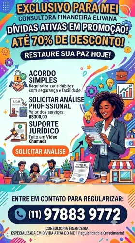 MEI, SAI DA REGULARIDADE, PARCELAMENTO DE DIVIDA ATIVA