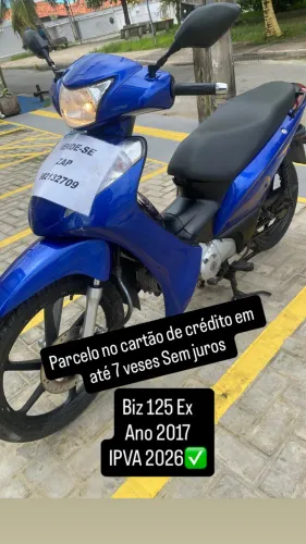 Biz 125 Ex ano 2017 com procedência 