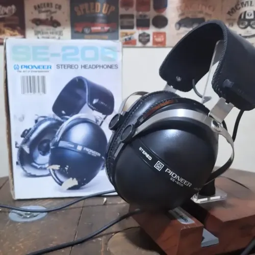 Headphone Vintage Pioneer SE-205 Na caixa!