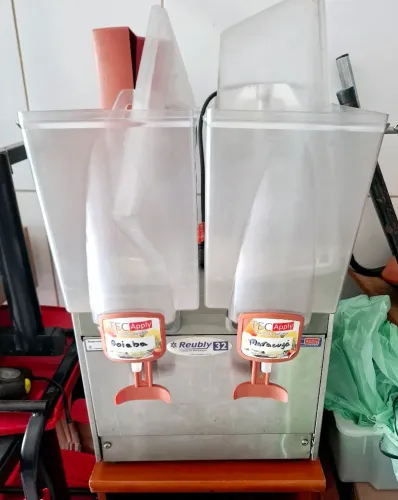 Refresqueira De 2 Sabores 30L Agitação Pás 220V Reubly-32 - Tecapply - Usado Otimo Estado 