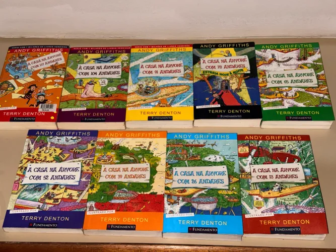 Coleção A Casa na Árvore - 9 Livros Sequência Completa