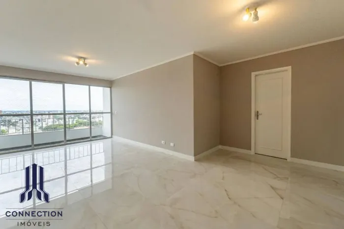 Apartamento com 3 dormitórios para alugar, 139 m² por R$ 6.198,09/mês - Rebouças - Curitib