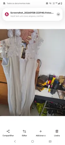 Vestido de noiva civil com benção