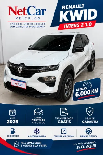 Renault Kwid Intense 1.0 Flex 12V 5P Mec. 2025