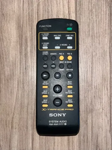 Controle Remoto Sony Rm-amu007 Para Zux9 Leia