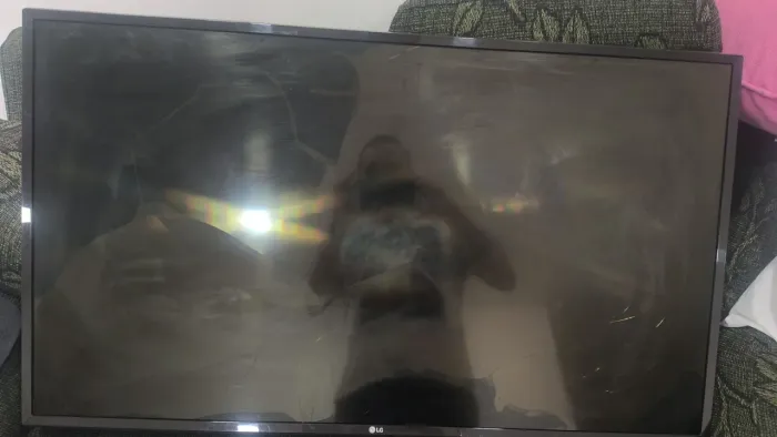 Smart tv lg 43 LJ 5550 peças display quebrado