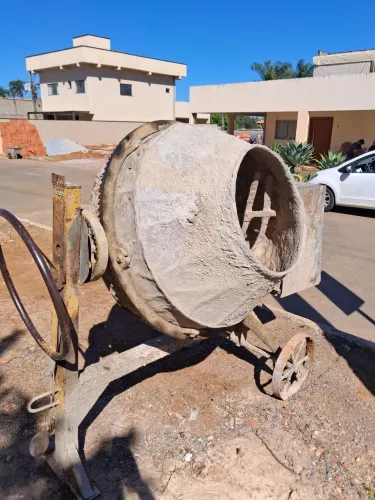 Betoneira 400l motor trifásico 
