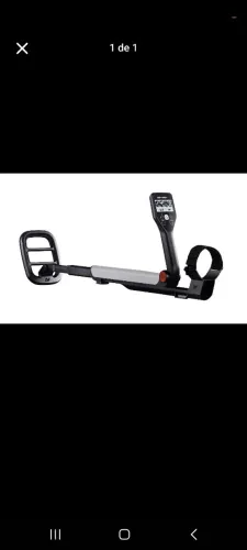 Detector de metais minelab go find 11 - usado apenas uma vez