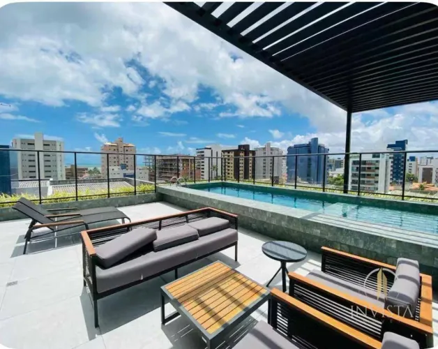 Flat com 1 dormitório à venda, 22 m² por R$ 310.000,00 - Intermares - Cabedelo/PB