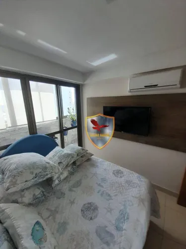 Cobertura com 2 dormitórios para alugar, 100 m² por R$ 15.000,00/mês - Ponta Negra - Natal
