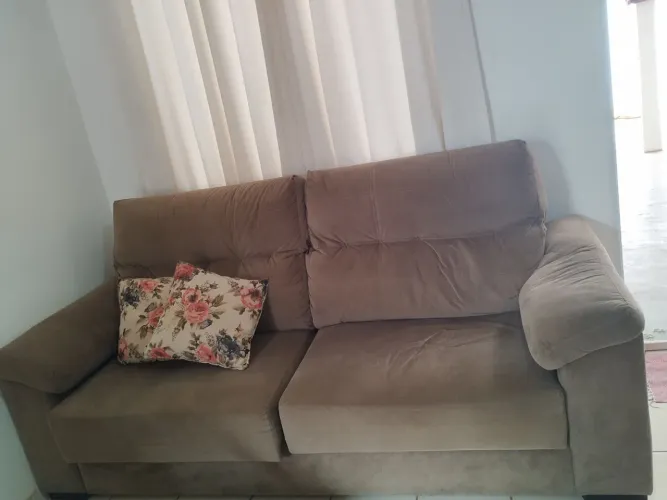 Sofá 02 Lugares Retrátil e Reclinável