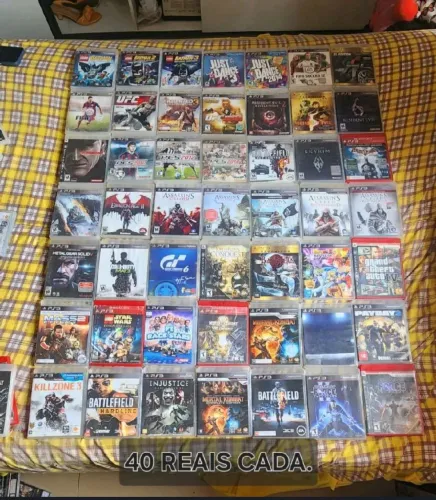Jogos Playstation 3 Originais - 40 Reais Cada