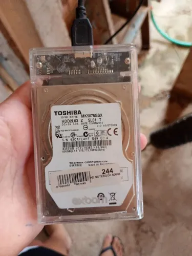 Case+HD para aumentar memória