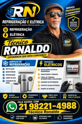 Serviços de refrigeração