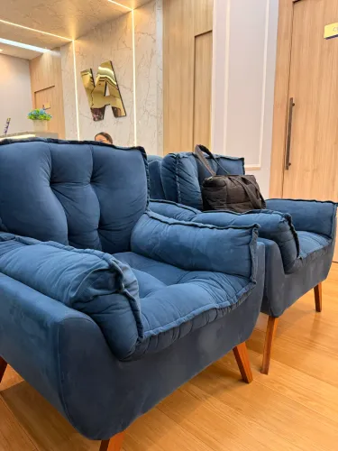Poltronas azuis