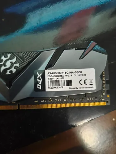 Memória 16gb 1x 16gb xpg spectrix com rgb
