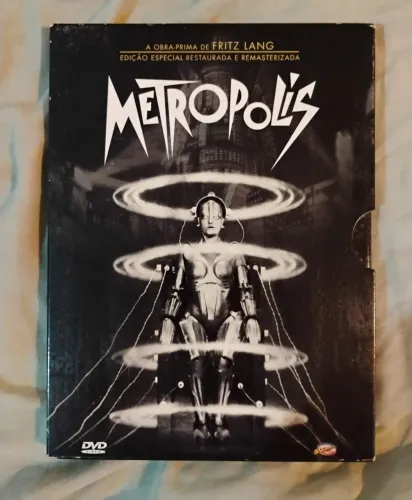 Dvd filme Metrópolis - 1927 Edição especial restaurada e remasterizada