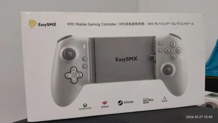 ? Controle Gamer EasySMX M15 Branco - Novo na Caixa