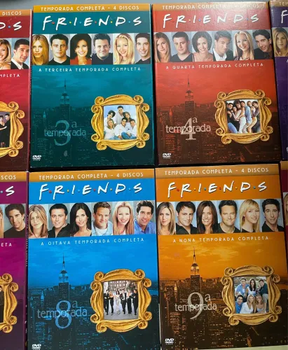 DVDs Friends - Todas as temporadas e o Episódio Final