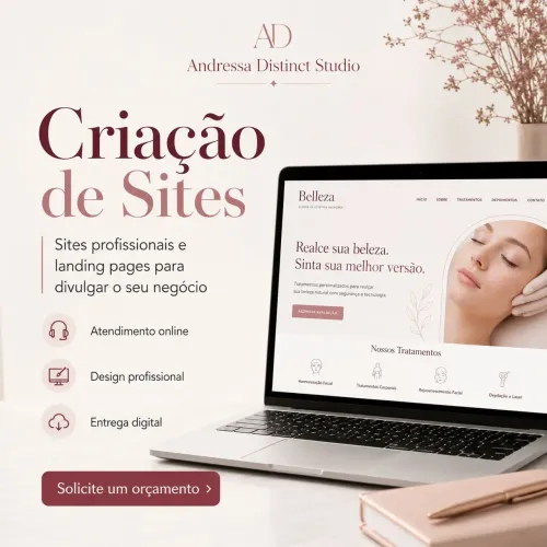 Criação de Sites Profissionais e Landing Pages<br>