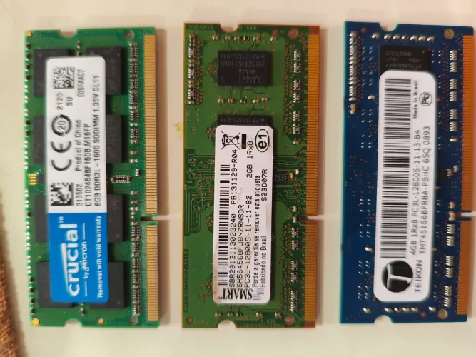Memória notebook DDR3 Pc3r