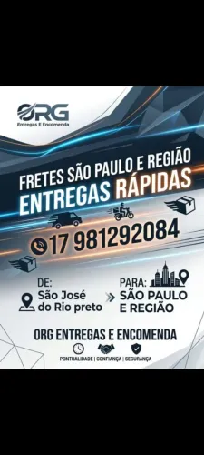 Fretes rápidos são Paulo região