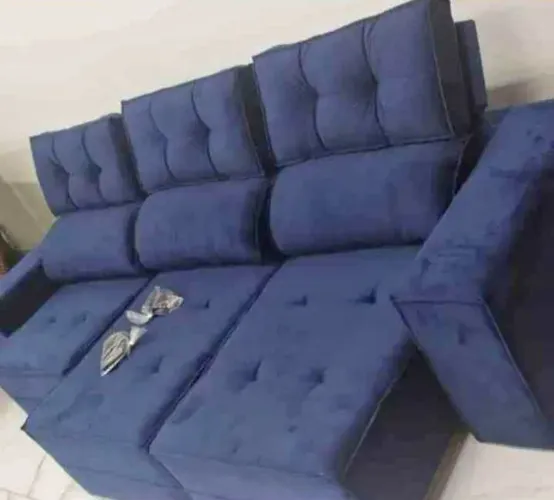 Sofa retratil reclinável 2m70 novo de fábrica FRETE GRÁTIS