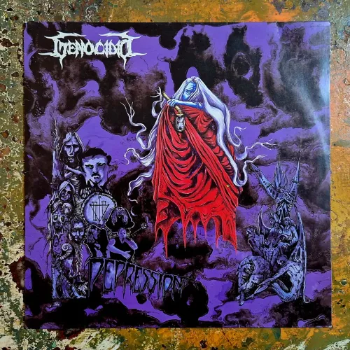 Lp Genocídio - Depression 1990 - com Encarte - Ratos de Porão