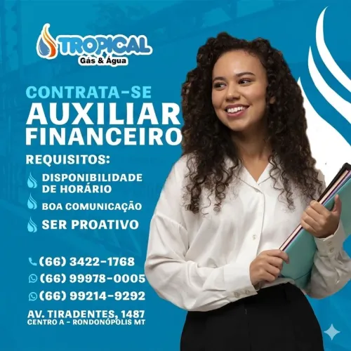 Vaga de Auxiliar Financeiro