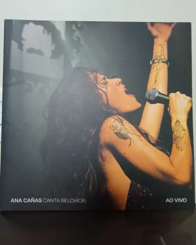 Lp/Vinil Ana Cañas Canta Belchior - Ao Vivo (Novo)
