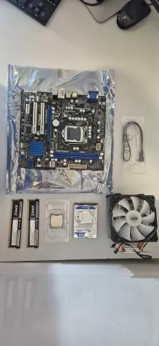 KIT i5 + 8GB + PLACA-MÃE + COOLER ARGB + HD