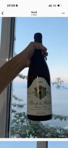VINHO RARO Clos de la Roche Grand Cru 1999 - Hubert Lignier - Borgonha