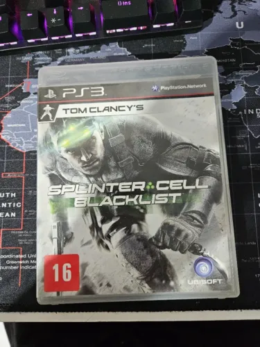 Tom Clancy's Splinter Cell Blacklist: Jogo Splinter Cell Blacklist PS3 Mídia Física