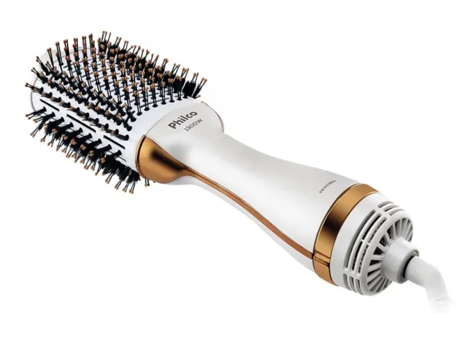 Escova Secadora Philco 4 em 1 1300W PES09BG - Bivolt