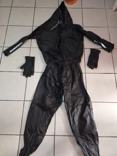 Capa de chuva motocicleta + luva