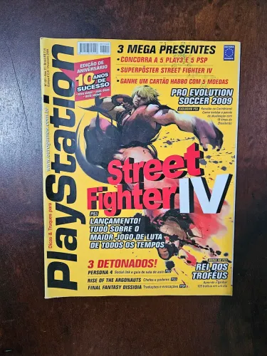 Revista PlayStation n°121 2009 Street Fighter