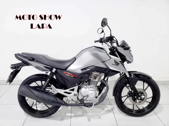 HONDA CG 160 FAN 2026 CINZA