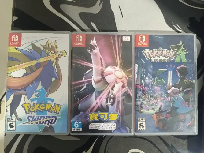 Nintendo Switch OLED Branco + 3 Jogos Pokémon (Z-A,